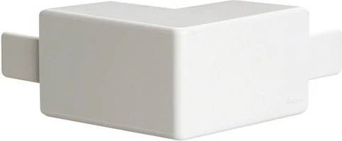 Hager Außeneck halogenfrei zu Leitungsführungskanal LF 40x40mm verkehrsweiß