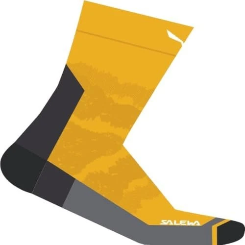 Salewa Ortles Merino Crew Wandersocken gold (Damen)