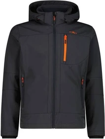 CMP Melierte Softshell Funktionsjacke antracite/orange (Herren)