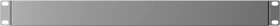 Ubiquiti Rack Mount OCD Panels Rack Blende, 1U Blank Panel, Blindblende, grau, 1HE