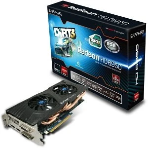 Sapphire Radeon HD 6950, 2GB GDDR5, 2x DVI, HDMI, DP, lite retail