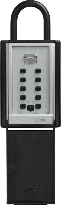 ABUS KeyGarage 777 mit Bügel Schlüsselkasten, schwarz/silber, elektronisches Zahlenschloss (53508) – Bild 2 von 4