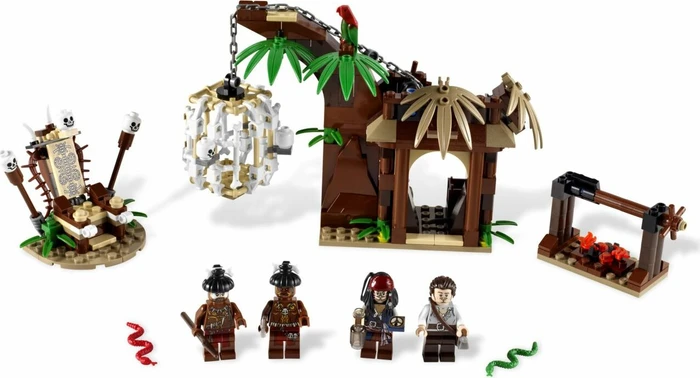 LEGO Pirates of the Caribbean - Flucht vor den Kannibalen
