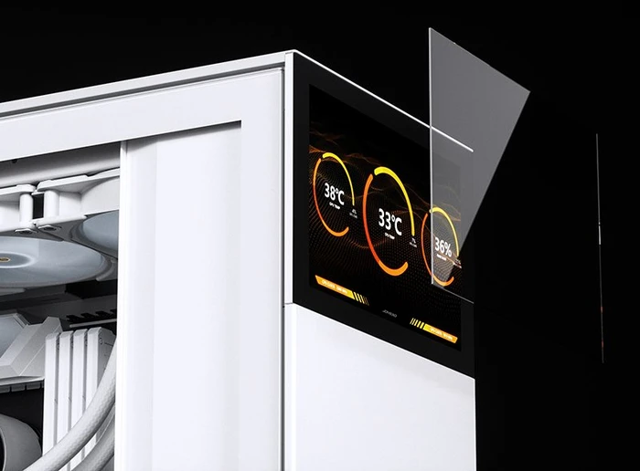 Jonsbo DS8, Monitor 8", schwarz