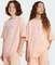 adidas Oversize Trefoil T-Shirt kurzarm haze coral (Junior) Vorschaubild