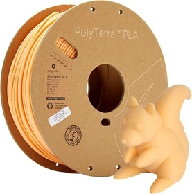 Polymaker PolyTerra PLA, peach, Spule, 2.85mm, 1.00kg