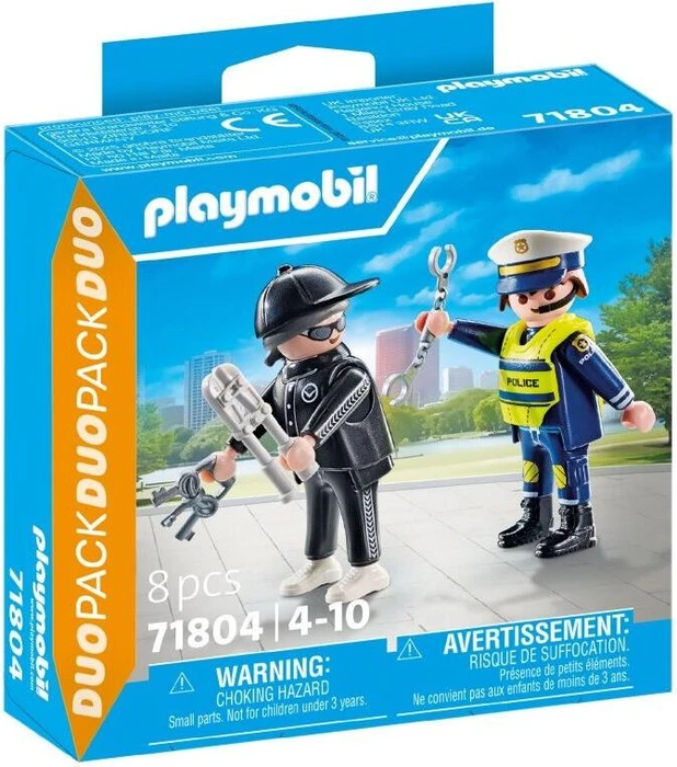 playmobil DuoPack Polizist und Einbrecher