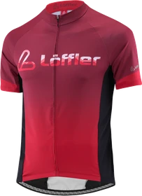 Löffler Bike FZ Messenger Mid Trikot kurzarm maroon (Herren)