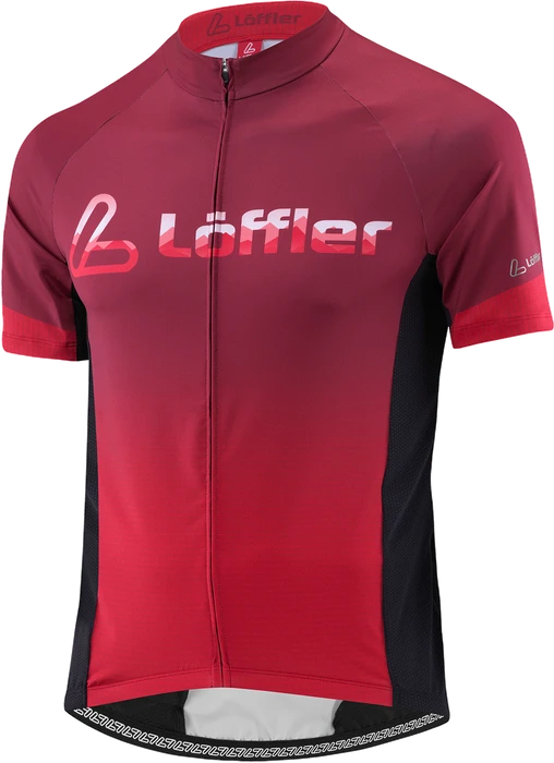 Löffler Bike FZ Messenger Mid Trikot kurzarm maroon (Herren)