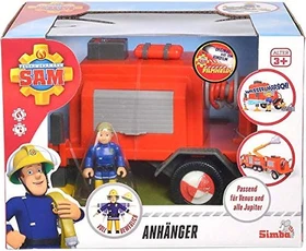 Simba Toys Feuerwehrmann Sam - Anhänger mit 1 Figur