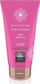 HOT Shiatsu Beloved Berry Taste Body Sensation Raspberry Gleitgel, 75ml
