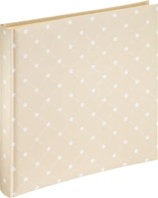 Hama Jumbo Fotoalbum, 30x30, 60 weiße Seiten, Skies II beige