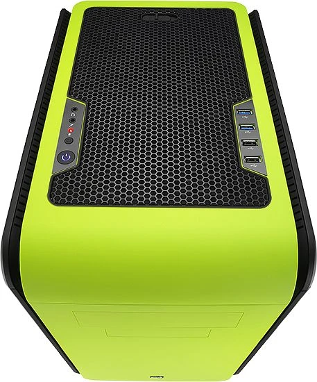 AeroCool DS Cube Green Window Edition, Acrylfenster