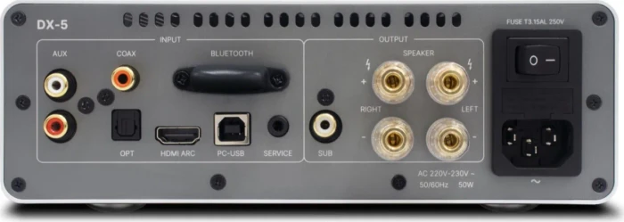 Rotel DX-5 schwarz – Bild 4 von 4