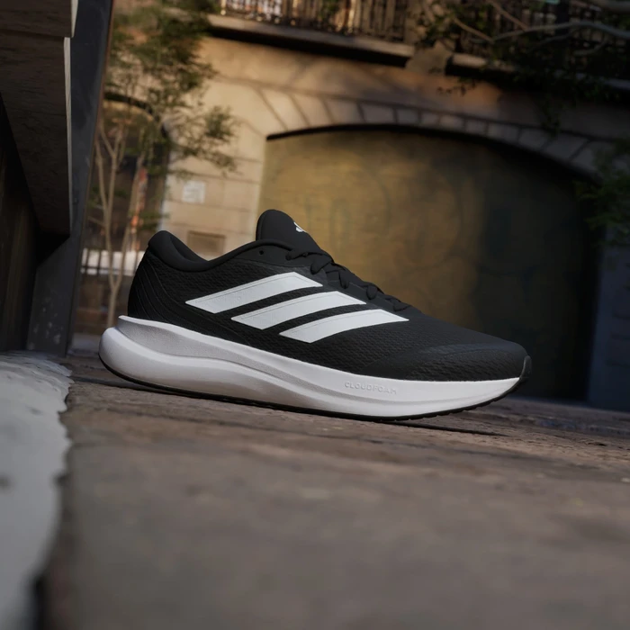 adidas Runfalcon 6 Wide core black/cloud white/carbon (Herren)
