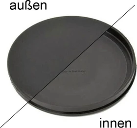 Kaiser Objektivschutzdeckel flexibel zum Aufstecken 65mm