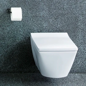 Duravit Viu Wand-WC, weiß