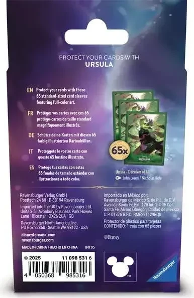 Disney Lorcana - Kartenhüllen - Ursula