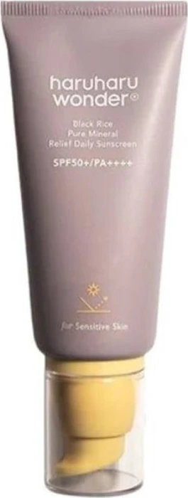 Haruharu Wonder Pure Mineral Relief Daily Sunscreen LSF50+, 50ml