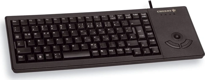 Cherry G84-5400 XS Trackball Keyboard, schwarz, Cherry ML, USB, PT