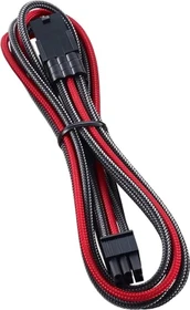CableMod PRO ModMesh 6-Pin PCIe Extension, 6-Pin PCIe Verlängerungskabel, carbon/rot, 45cm