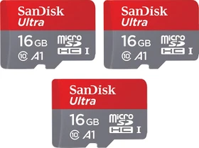 SanDisk Ultra R98 16GB, UHS-I U1, A1, Class 10, 3er-Pack