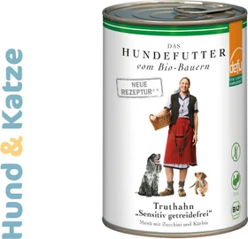 defu High Sensitiv Truthahn getreidefrei Adult Hundefutter, 4.92kg (12x 410g)