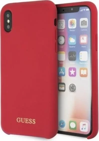 Guess Silicone Case für Apple iPhone X/XS rot