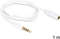 DeLOCK 3.5mm 4-Pin Klinke Verlängerungskabel weiß 1m Vorschaubild