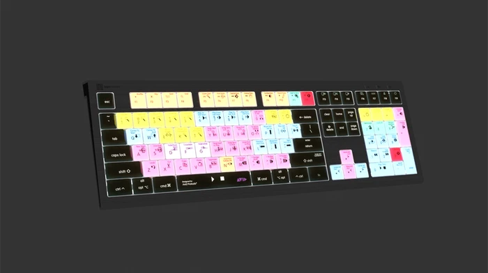 LogicKeyboard Astra 2 Avid Pro Tools Mac, USB, DE