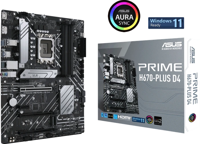 ASUS Prime H670-Plus D4 (Intel 1700)