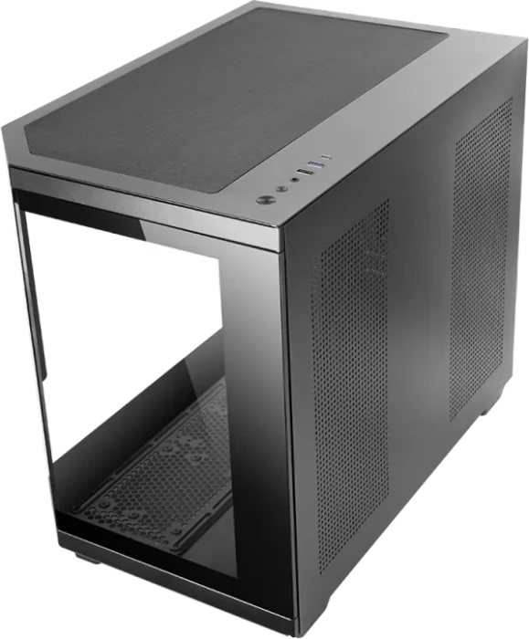 Mars Gaming MC-3TCORELCDM Black, Glasfenster