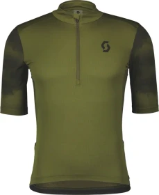 Scott Gravel 10 Trikot kurzarm fir green/black (Herren)