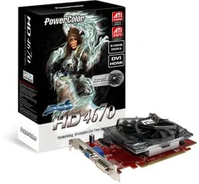 PowerColor Radeon HD 4670 PCS, 512MB DDR3, VGA, DVI, HDMI