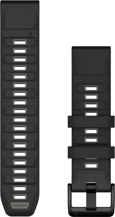 Garmin Ersatzarmband QuickFit 22 Silikon black/pebble grey