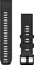Garmin Ersatzarmband QuickFit 22 Silikon black/pebble grey Vorschaubild