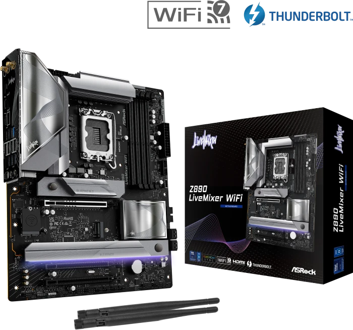 ASRock Z890 LiveMixer WiFi (Intel 1851)