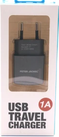 Peter Jäckel Premium USB Travel Charger Style 1A anthrazit
