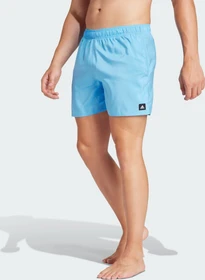 adidas Solid CLX Classic-Length Badeshorts blue burst/black (Herren)