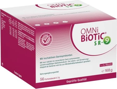 Omni-Biotic SR-9 Beutel, 168g (56x 3g)