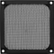 InLine Lüftergitter mit Staubfilter 92mm, schwarz Vorschaubild