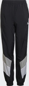 adidas Colorblock Woven Trainingshose lang black/mgh solid grey/white (Junior)