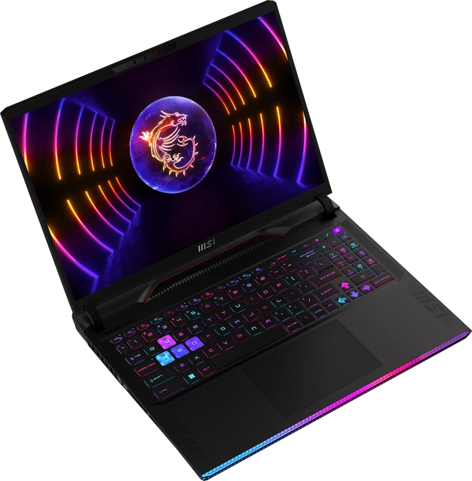 MSI GE68 HX 13VG-037 Raider GE68 HX 13VG-037, Core Black, Core i7-13700HX, 32GB RAM, 2TB SSD, GeForce RTX 4070, DE