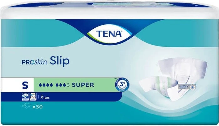 Tena ProSkin Slip Super Hygieneeinlage Größe XS, 90 Stück