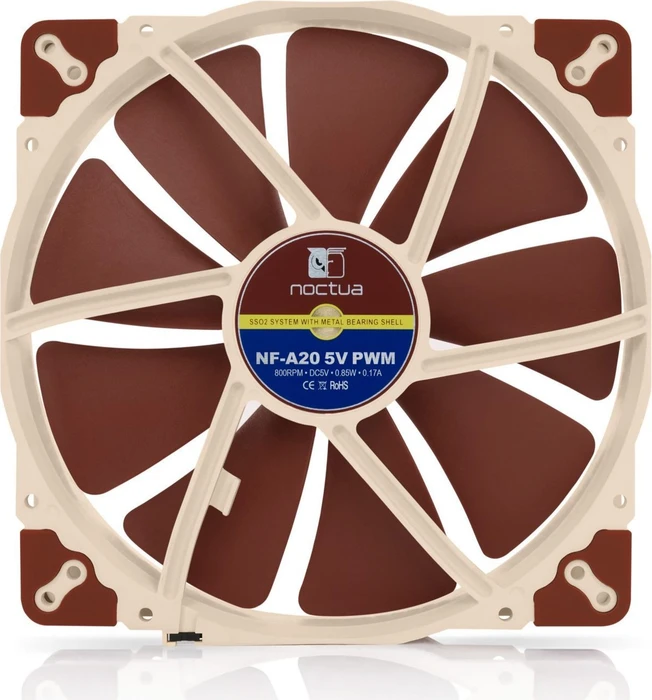 Noctua NF-A20 5V PWM, 200mm