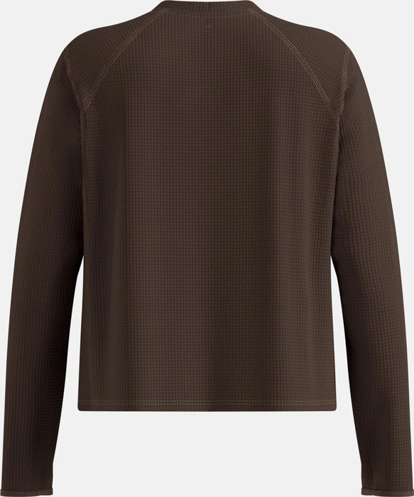 Odlo Cubic Multisport Midlayer Funktionsshirt langarm brown granite (Damen)