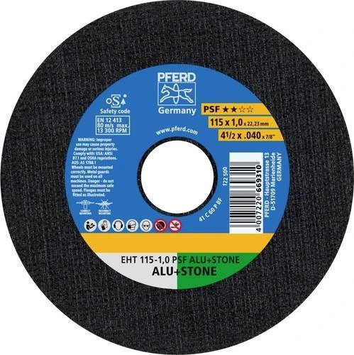 Pferd EHT 115-1.0 PSF ALU+STONE Trennscheibe, 115x1x22.23mm, 25 Stück