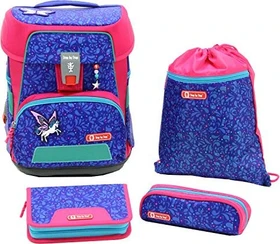 Step by Step e-Space Sparkling Pegasus Schultaschen-Set, 5-tlg.