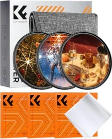 K&F Concept Nano-K 4 Punkt 6 Punkt 8 Punkt Stern Filter Set 72mm