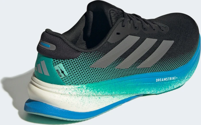 adidas Supernova Rise 2 core black/iron metalic/glory green (Herren)